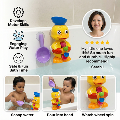 Waterwheel Bath Duck Toy