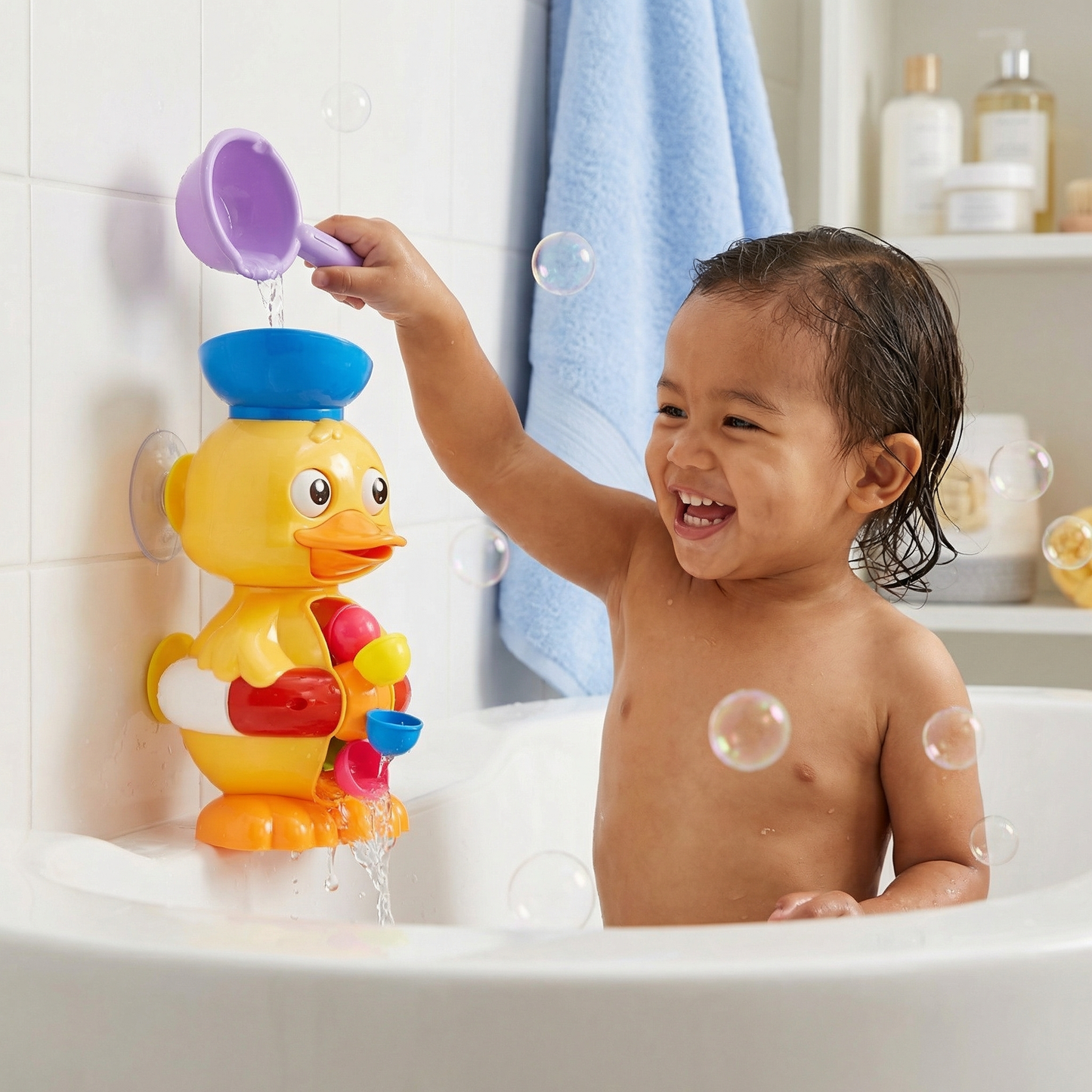 Waterwheel Bath Duck Toy