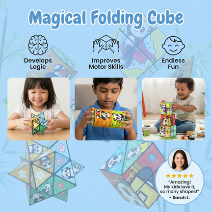 Magical Folding Cube Children's Toy