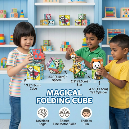Magical Folding Cube Children's Toy