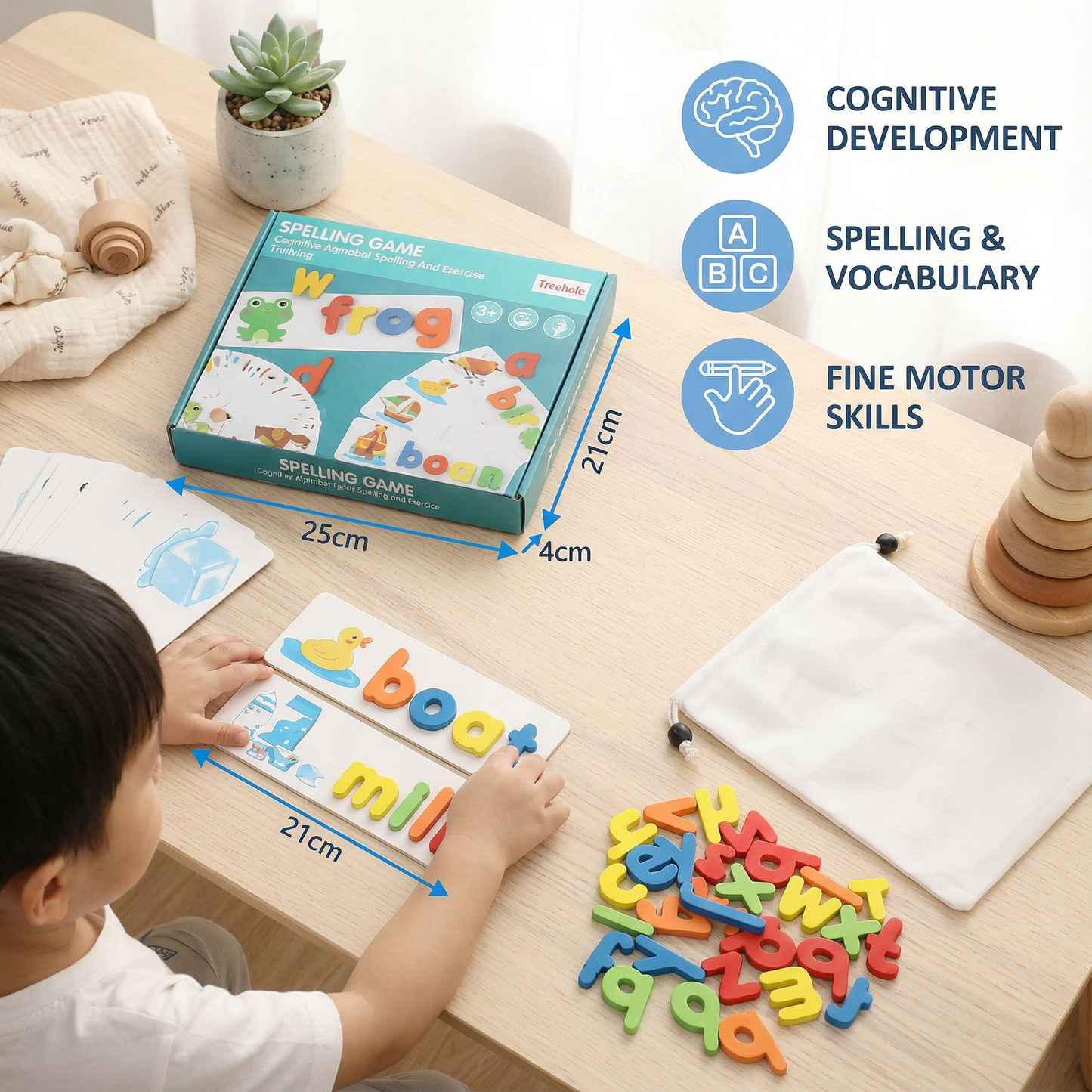 Montessori Spelling Game