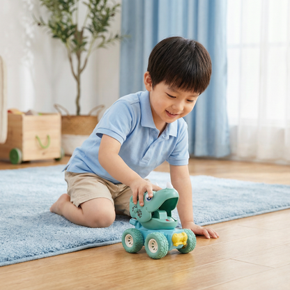 Push & Drive Dino Monster Trucks