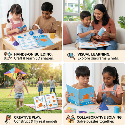 Brilliant Geometry Learning Book for Children