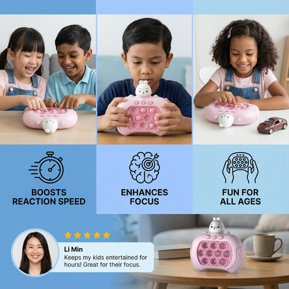 Reaction Pop Game