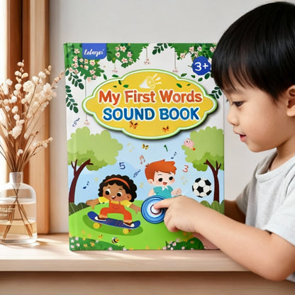 English Sound Book for Toddlers ⎜ Interactive Learning Toy for First Words with Audio and Colorful Illustrations