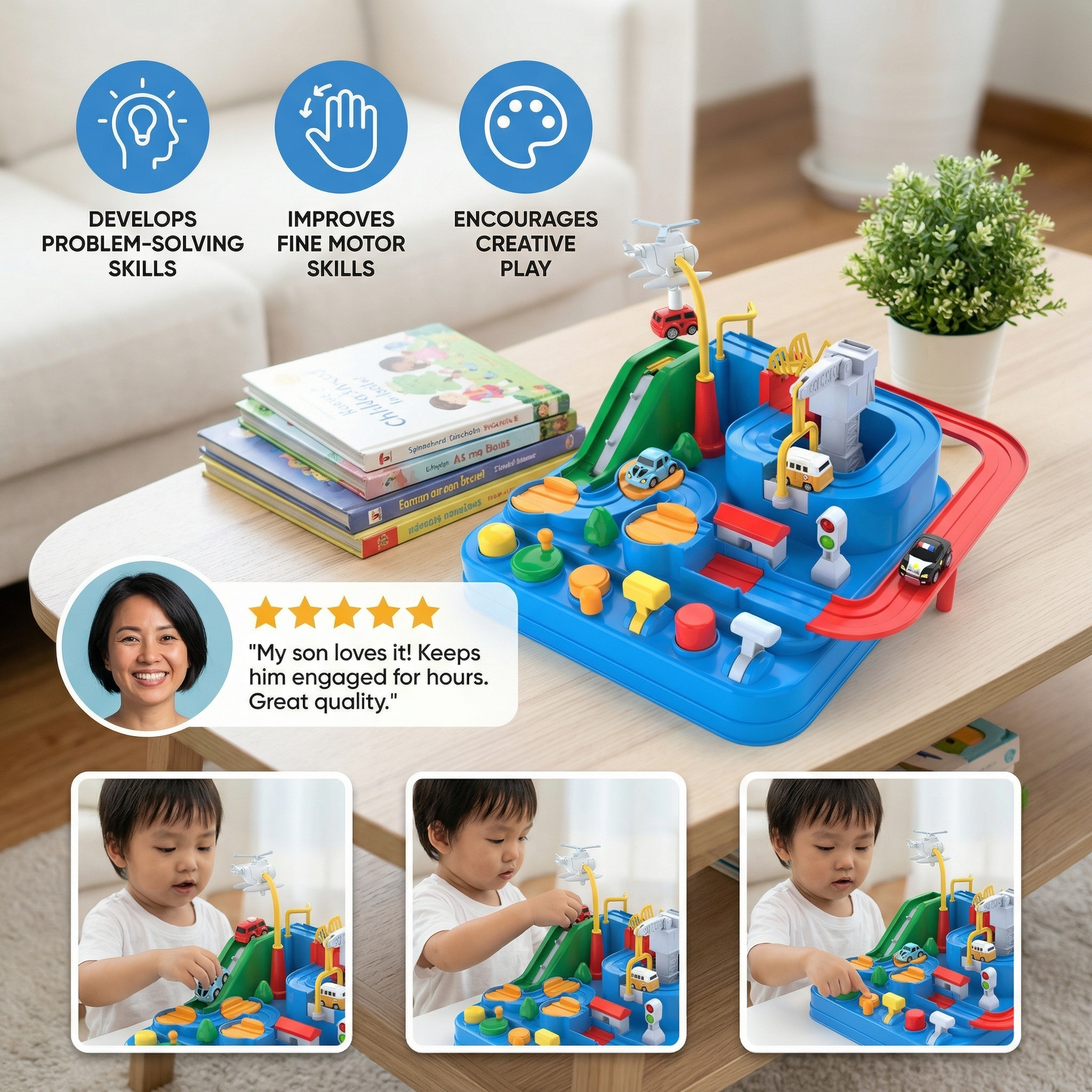Educational Vehicle Skill Game for Children