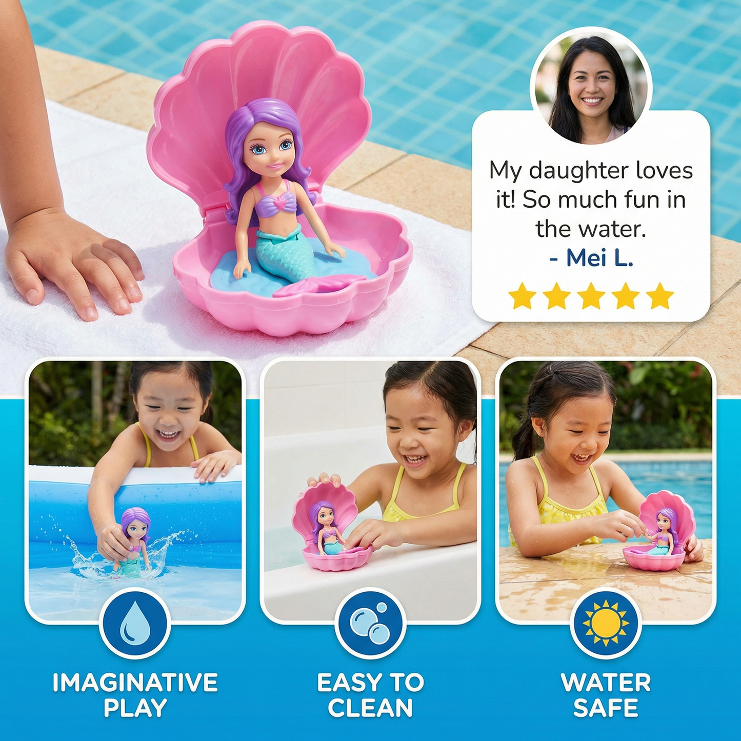 Magical Mermaid Water Toy