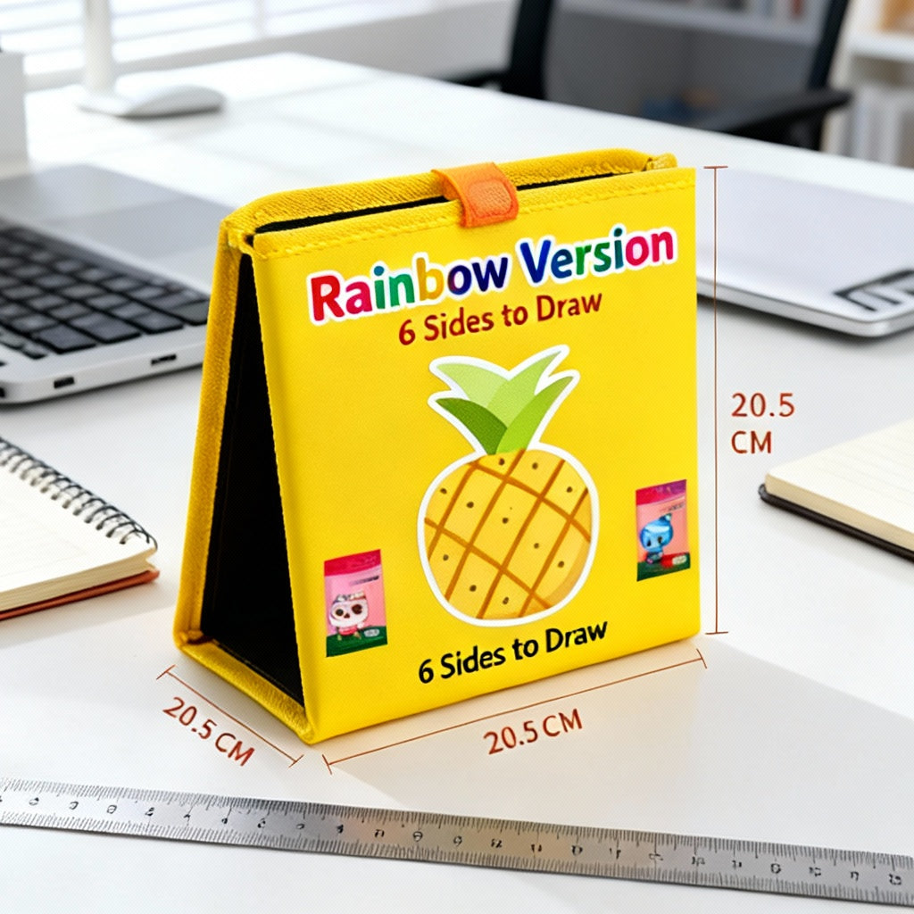 Portable Reusable Colouring Book for Children
