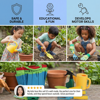 Safe Kids’ Gardening Tool Set