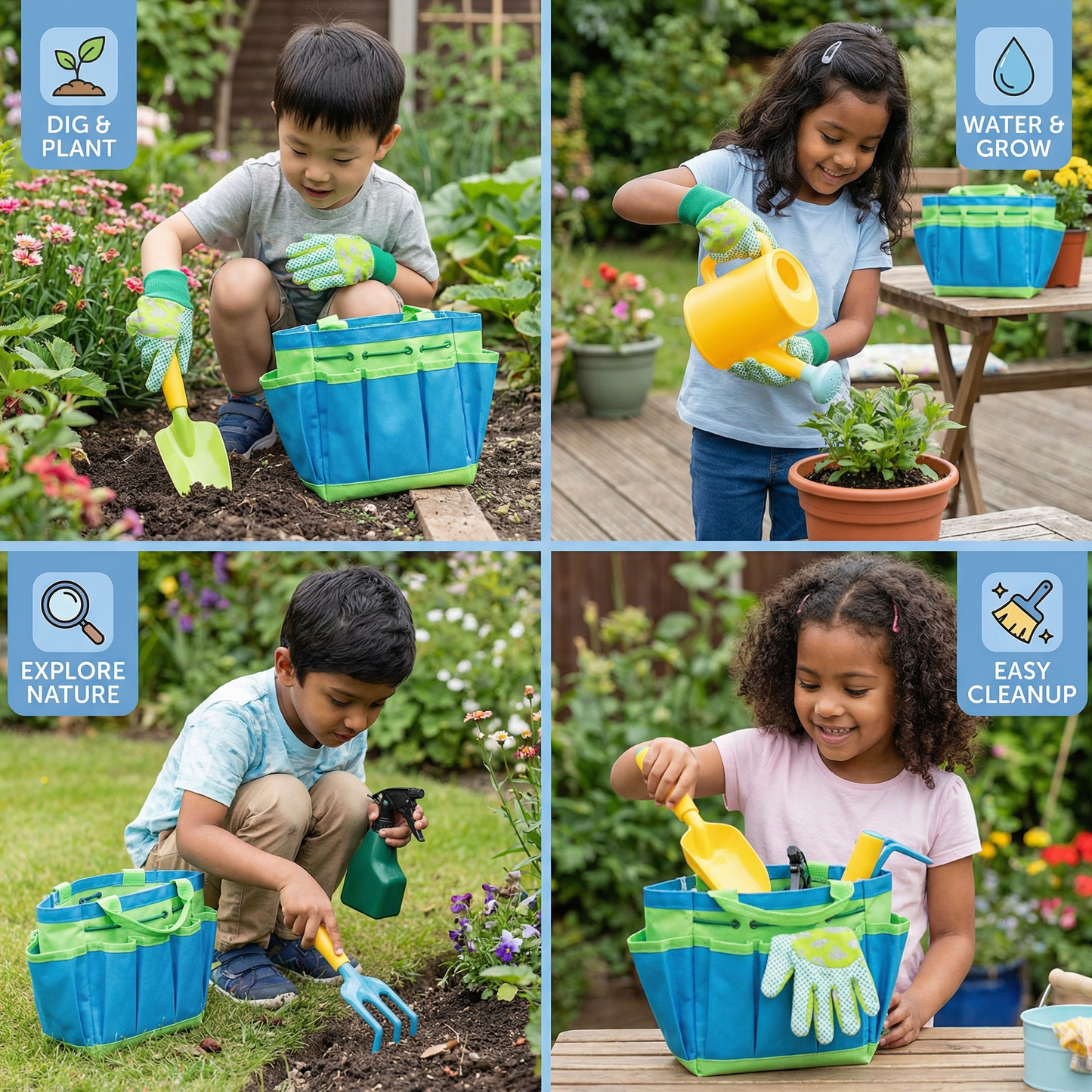 Safe Kids’ Gardening Tool Set