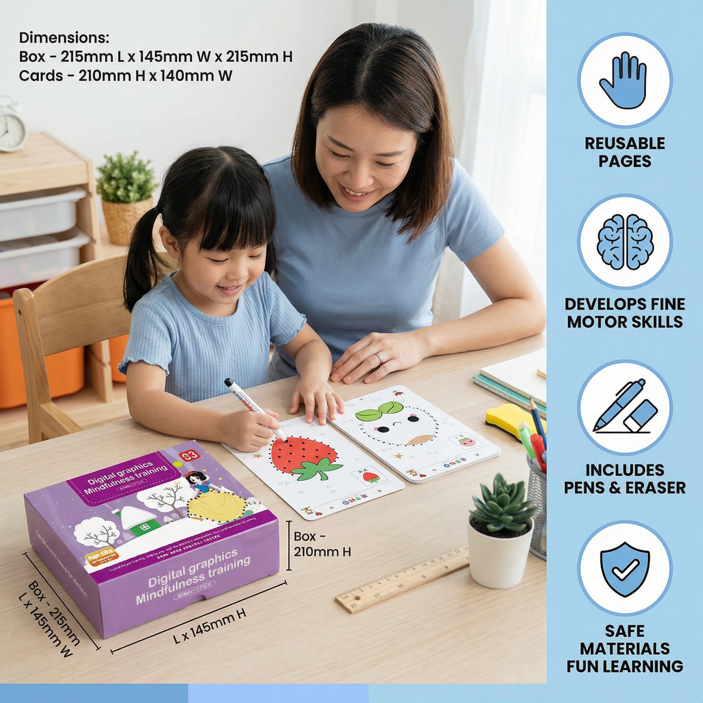 MagicLines - Magical Tracing Workbook Set