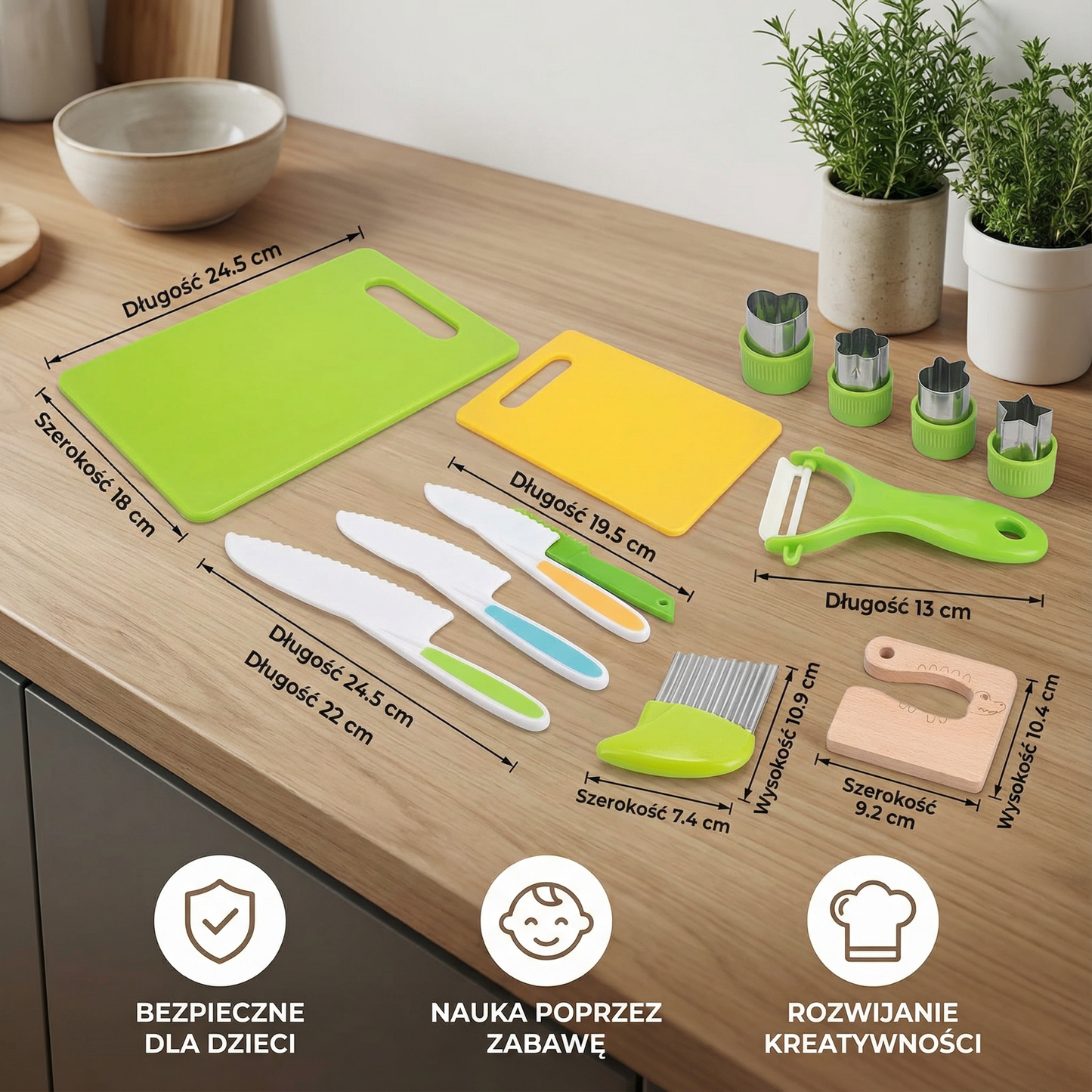 Safe Kitchen Set – For Little Gourmet Chefs