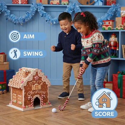 Gingerbread Golf Christmas Toy