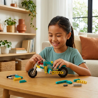 3-in-1 Science and Technology Building Block Playset