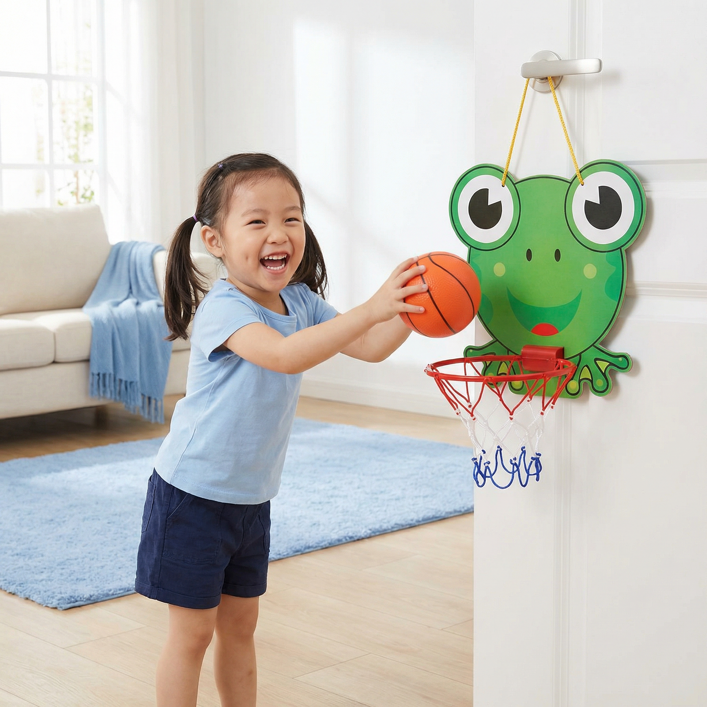 Cute Animal Basketball Set for Children