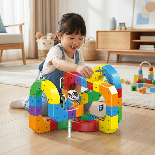 Magical Cube Track Toy for Children