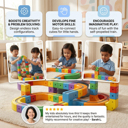 Magical Cube Track Toy for Children