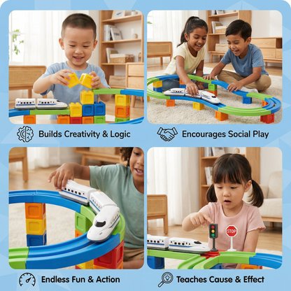 Magical Cube Track Toy for Children