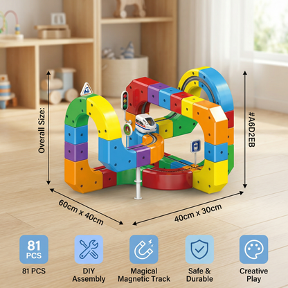 Magical Cube Track Toy for Children