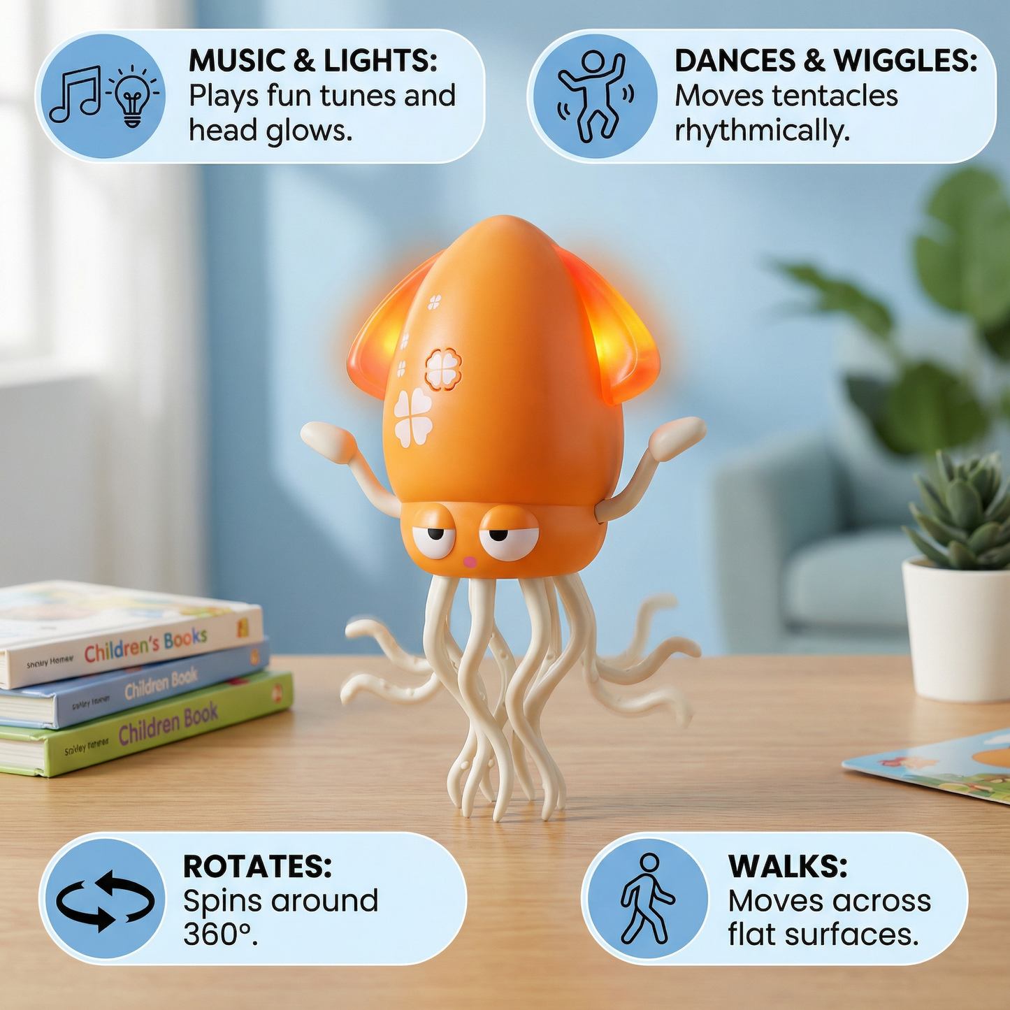 Dancing Octopus Kids Toy