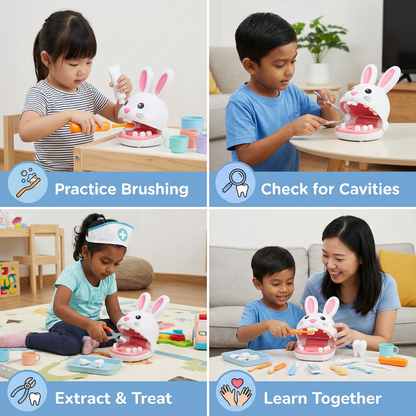 Mini Dentist Bunny Playset