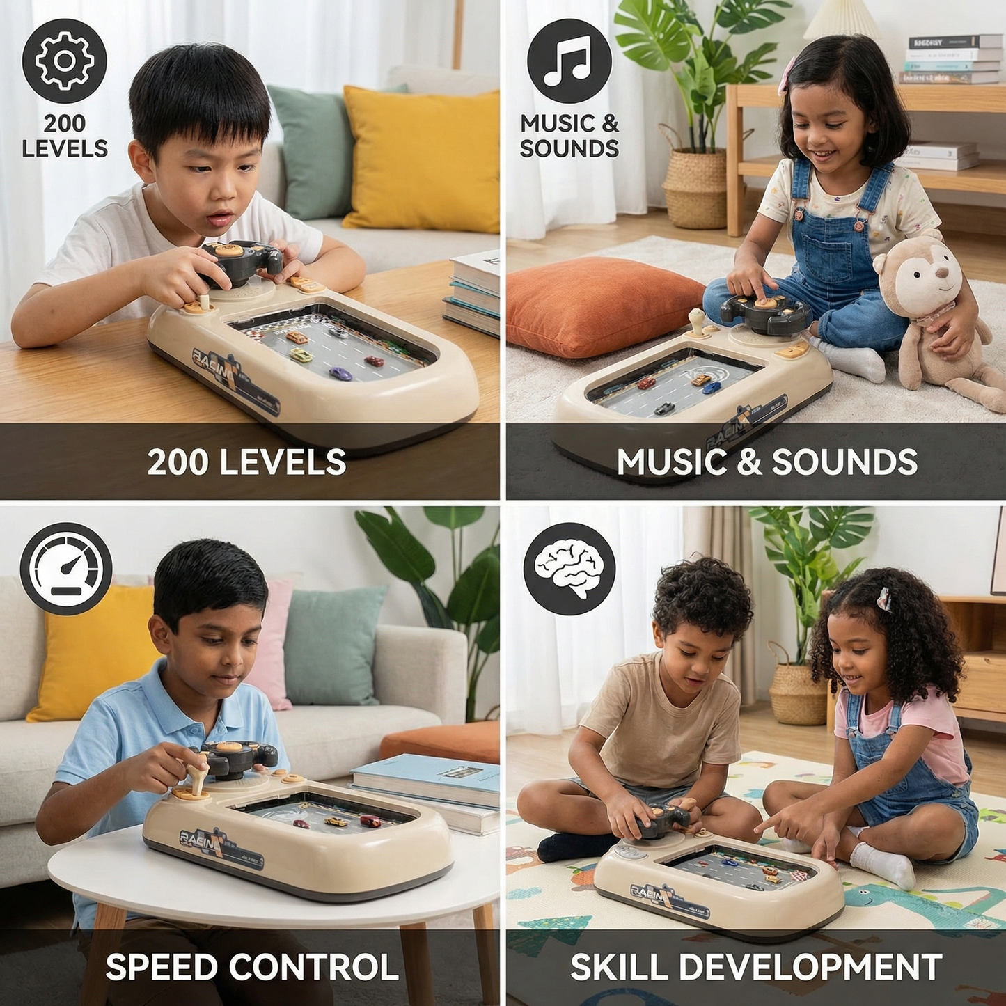 Adventure Racing Game Box for Kids