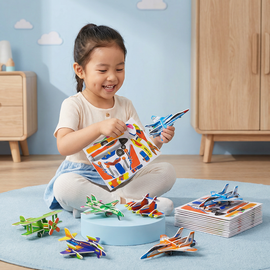 3D Cartoon Puzzle Set for Children