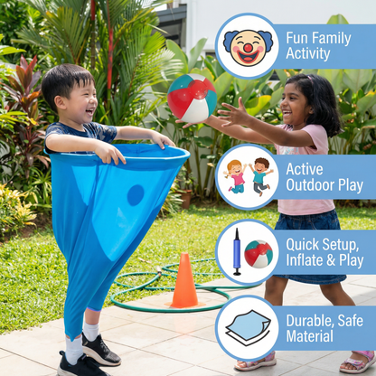 Clown Pants Catch Ball Family Game