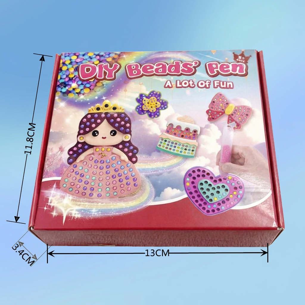 Magical Bead Painting – DIY Set for Kids