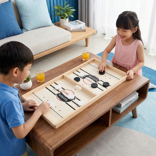 Sling Puck Wooden Board Game