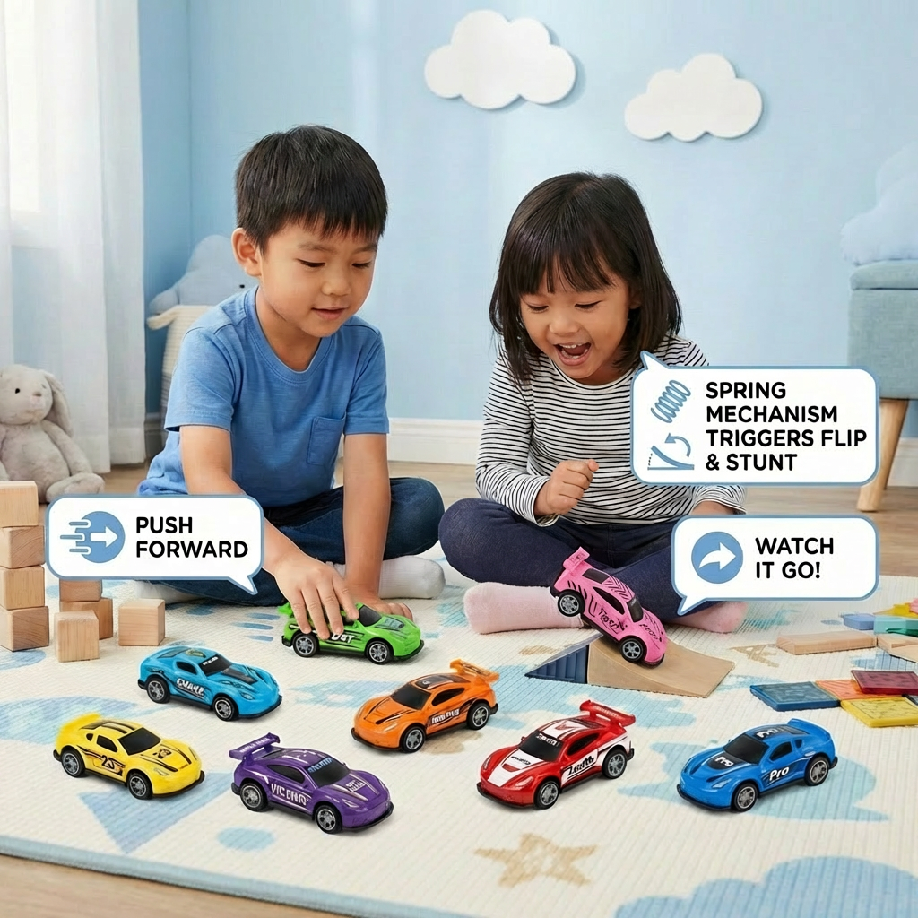 Stunt Cars for Little Car Lovers